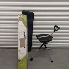 STEP2GOLD Ta-Da Chair Series 2, Portable Trekking Hiking Pole in Black, 32″