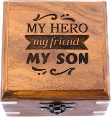 to My Son Compass – Personalized Sundial Compass with Case | Unique Gift for Son