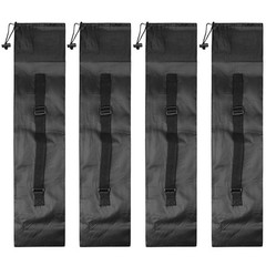 4Pcs Tent Pole Storage Bag, 19 in Trekking Poles Tent Pole Carrying Bag for W…