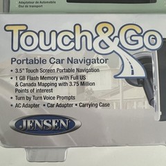 Jensen Touch & Go NVX225 GPS 3.5” Touch US & Canada Maps (NEW)