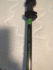 Hiker Hunger Carbon Fiber Trekking Poles Collapsible Walking Sticks Pre-Owned