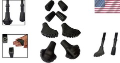 8-Piece Replacement Rubber Tips Set for Trekking Poles – Ultimate Protection