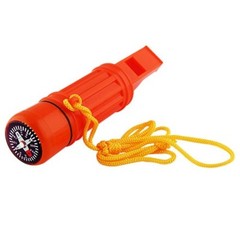 Skywalker 5-in-1 Compass (Whistle, Waterproof Compartment, Mirror, Flint Strip)
