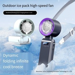 Handheld Fan with Adjustable Speed 199 Settings for Outdoor and Travel Use