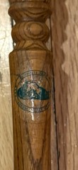 Poestenkill Hiking Staff Manufacturing Co. 48” Walking Stick Cast Iron Tip