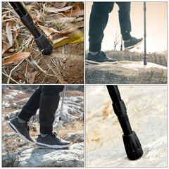 8 Pcs Rubber Crutch End Mats Foot Covers for Walking Hiking Accessories