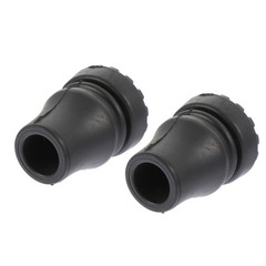 Trekking Pole Tips Replacement Protectors 2Pack Rubber for Hiking 1.9X1.5X1.5in