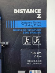 Black Diamond Distance Z Trekking Poles, 100 cm. 2 trekking poles