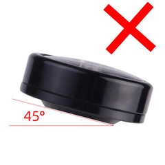 Clip-On Compass For Bikes Motorcycle Stem Compass Portable Cycling