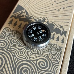 Prometheus Design Werx – PDW – Watch band Compass 2.0 W/Thermometer – TiP