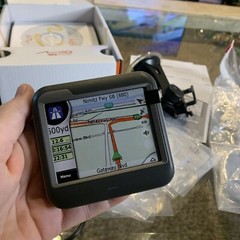 Mio Digi Walker Model C230 Portable GPS Navigation Text To Speech Powers On
