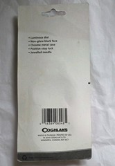 NIB Coghlan’s Magnetic Pocket Compass w/ Metal Case, Luminous Dial, Pocket Size