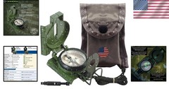 Professional Military Compass – Precision Lensatic Sighting