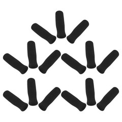 15Pcs Black Foam Grip Covers for Walking Canes Nonslip Soft Replacement Pads