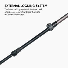 Adventure Trekking Poles – Ultralight, Backpacking, Thru Hiking Poles, Adjustabl