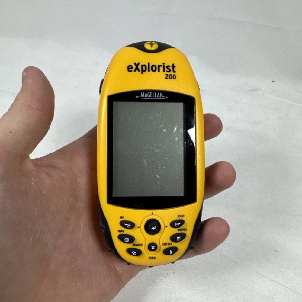 Magellan eXplorist 200 Handheld GPS Unit -Waterproof -Hiking -Geocache -Portable
