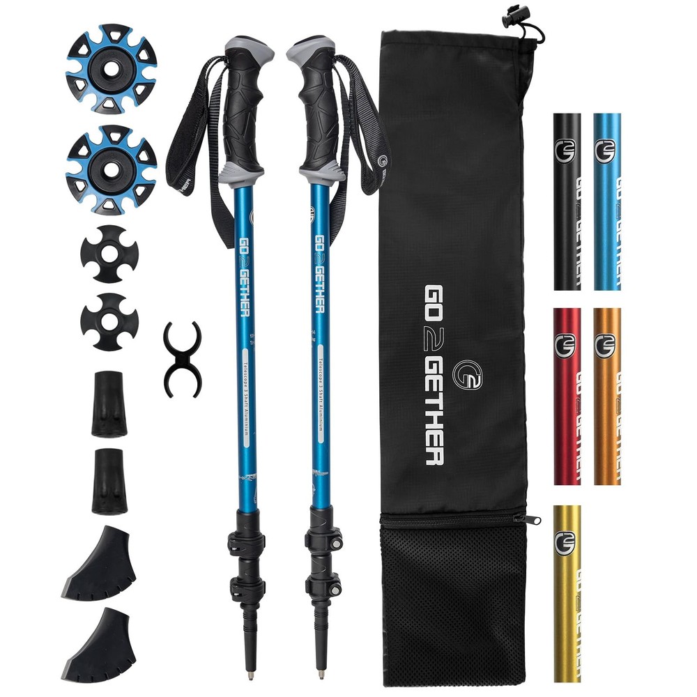 G2 Go2Gether G2 Trekking Hiking Poles Telescopic/Aluminum Alloy/Comfort