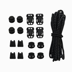 Backpack Elastic Expansion Strap 17pcs DIY Adjustable Buckle Set for Hiking