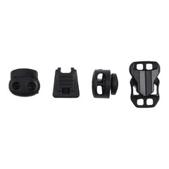 Backpack Elastic Expansion Strap 17pcs DIY Adjustable Buckle Set for Hiking