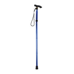 Aluminium Alloy Folding Cane Portable Hand Walking Stick Trekking Hiking B2V4
