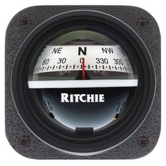 Ritchie V-527 Kayak Compass – Bulkhead Mount – White Dial V-527 UPC 010342161185