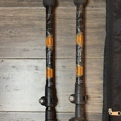 Cascade Mountain Tech Aluminum Trekking Hiking Walking Poles Set 110-135CM