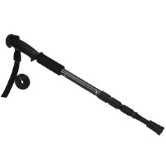 Outdoor Aluminium Alloy 4-Sections Suspension Trekking Pole For Climbing JJZZ