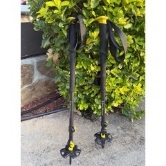 Black Diamond Adjustable Aluminum Trekking Hiking Poles Pair Trail Walking Poles