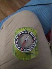 Brunton Classic Compass With Optic Green Baseplate 9020G