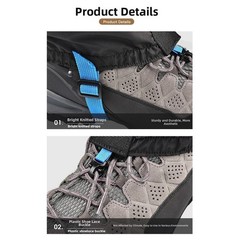 Waterproof Leg Gaiters for Hiking Mountaineering and Winter Activities