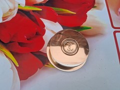Solid Brass Sundial Compass With Engraved Sundial Compass Item.