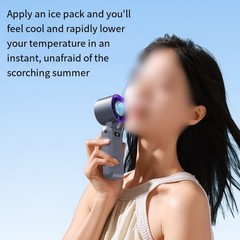 Handheld Fan with Adjustable Speed 199 Settings for Outdoor and Travel Use