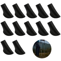 Nordic Walking Pads, 12 Pack / 6 Pairs, High Quality Rubber Pads for Asphalt and…