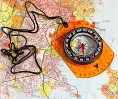 Orienteering Compass – Hiking Backpacking Compass – Advanced Scout Compass Ca…