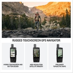 Garmin® GPSMAP® H1, Premium GPS Handheld Navigator with Color Touchscreen and