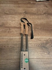 Komperdell Hiking Poles Green Rambler Cork, NEW with invoice