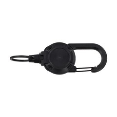 Retractable Keychain with 60cm Steel Cable Great for Keeping Keys Within Reach