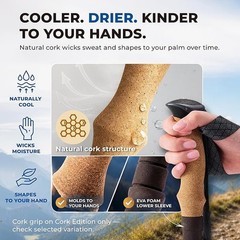 Trekology Trek-Z Collapsible Hiking & Trekking Poles – Balance Support for Senio
