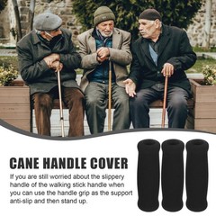 3 Pcs Hiking Pole Handle Cover Grips for Walking Sticks Elderly Walker Cushion
