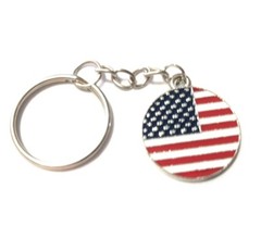 USA US flag keychain US SELLER key chain great gift United States of America