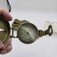 Engineer Directional Vintage Metal Pocket Compass Camping Hiking Hunting Outdoor