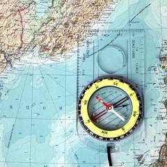 Navigation Compass & Whistle Kit – Essential Gear for Orienteering, Camping, A1