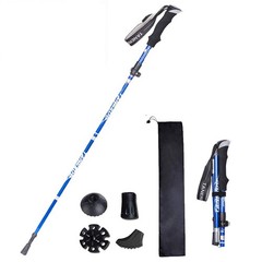 Walking Stick, Folding, Walking Stick, Cork, Breathable, Trekking, Shockproof, Ru…