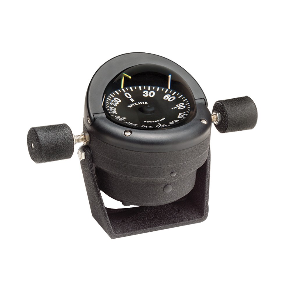 Ritchie HB-845 Helmsman Steel Boat Compass – Bracket Mount – Black