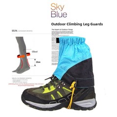 Waterproof For Hiking Gaiters Lightweight Nylon Sand Resistant