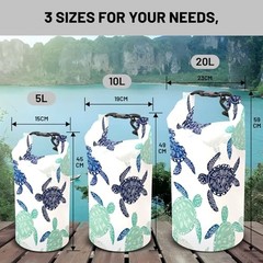 Waterproof Dry Bag,Roll Top Sea Turtle Small Waterproof 5L Turtle-D