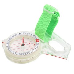 Orienteering Compass Clear Multifunction Thumb Compass For Camping