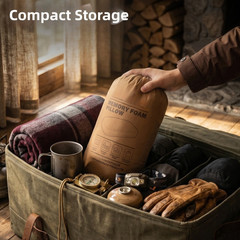 Portable Memory Foam For Outdoor Pillow for Travel Camping Neck Support