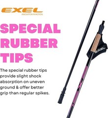 Nordic Walking Poles #1 Rated. 1-Piece Poles In 32 Lengths. Not Collapsible Junk