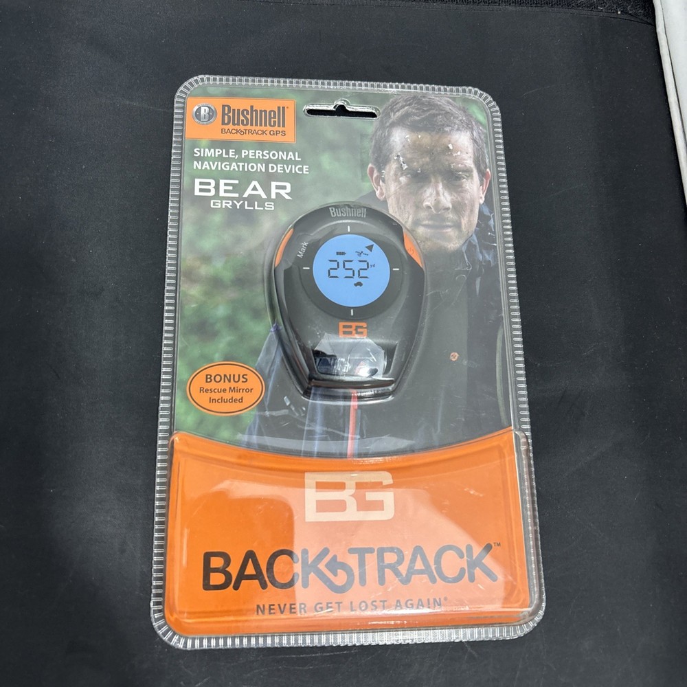 Bushnell BackTrack Simple Personal Navigation Device Bear Grylls Edition NEW(D1)